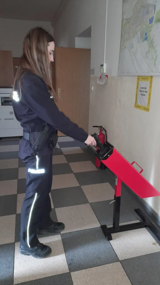 U policie slouží tři roky, baví ji skvělý kolektiv a přátelská atmosféra v práci