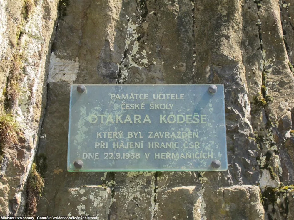 Pomník Otakara Kodeše