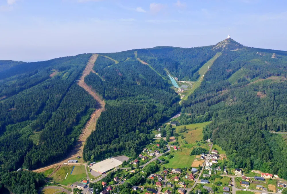 Ještěd.