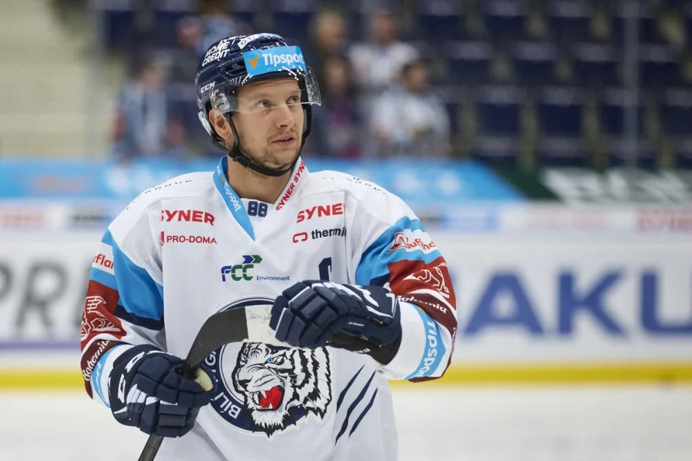 Tygři přišli o kapitána. Michal Bulíř bude chybět tři týdny