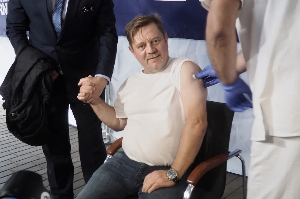 Petr Čtvrtníček se nechal očkovat.