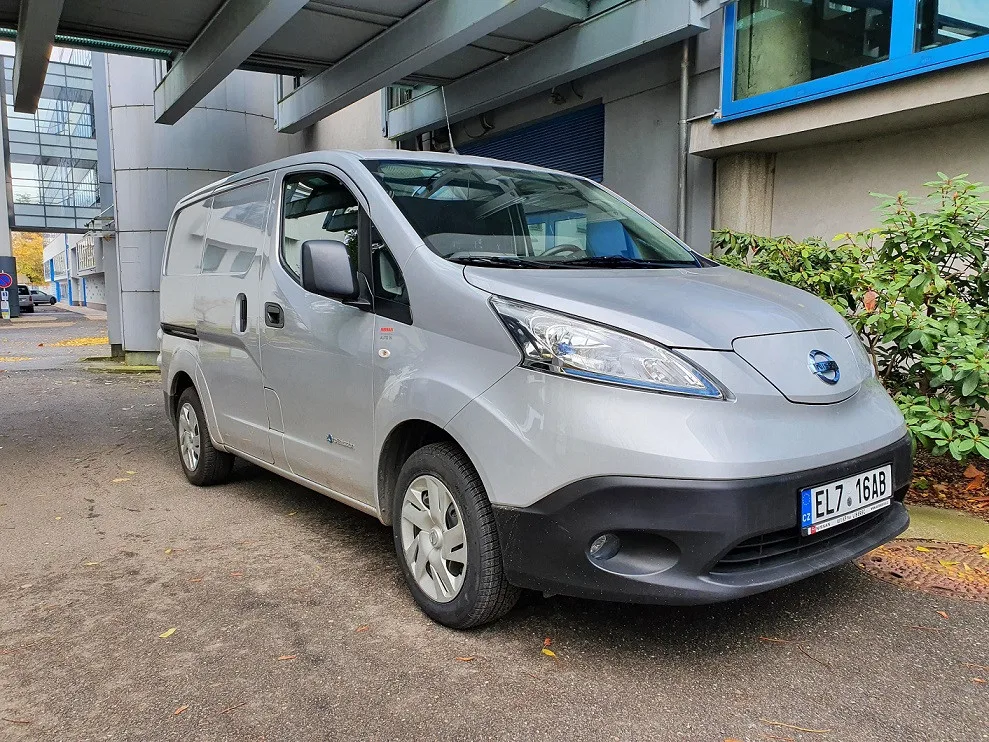 Elektromobil Krajského úřadu Libereckého kraje