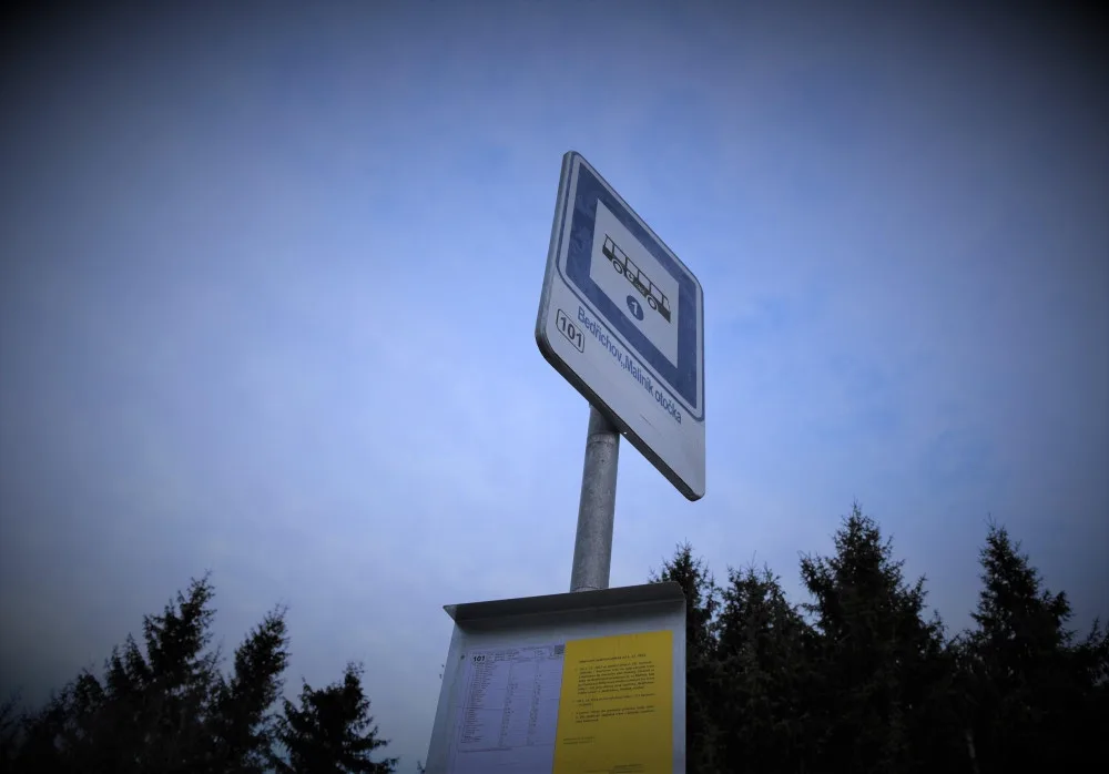 V Bedřichově na Maliníku je nová otočka pro autobus. Linka z Jablonce se tak prodlouží
