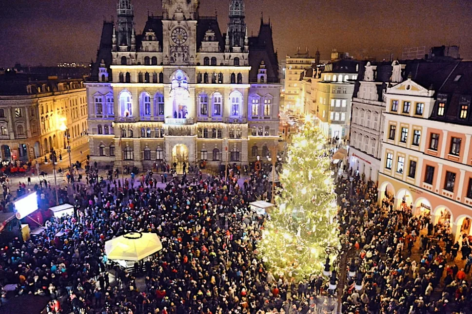 Liberecký vánoční strom. Foto: Luboš Vrabec