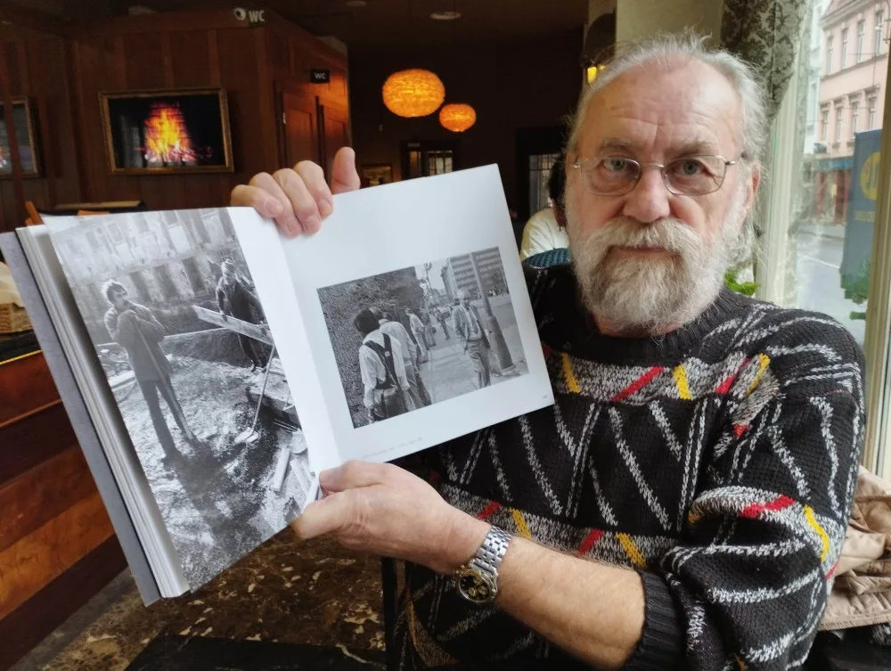 Fotograf Petr Šimr a jeho nová kniha Portrét města.