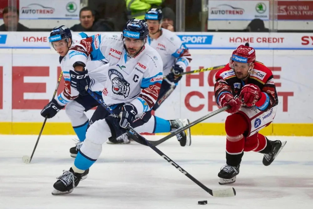 Tygři slaví vítězství. Doma porazili Mountfield 3:1