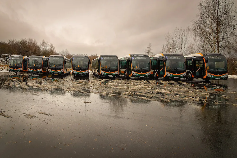Dopravní podnik obměňuje technický park. Po Liberci jezdí osm nových autobusů SOR