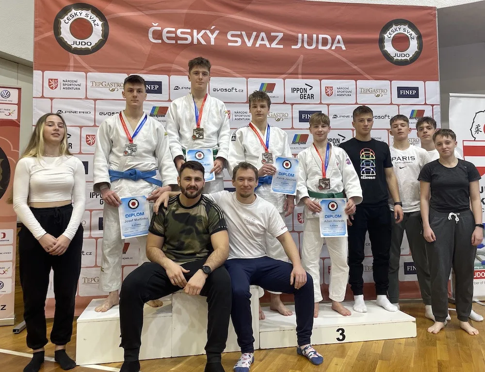 Liberečtí judisté si z dorosteneckého mistrovství dovezli čtveřici medailí
