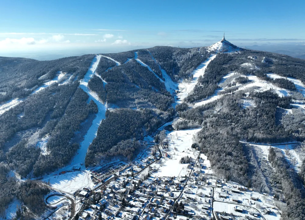 Skiareál na Ještědu