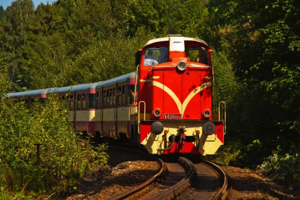Jízdy na zubačce jsou mezi lidmi oblíbené.