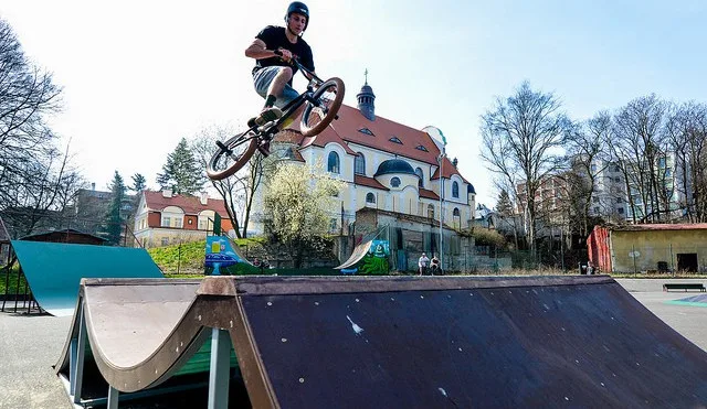 Skatepark v Liberci.