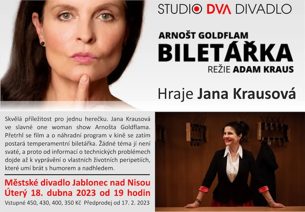 Přelet nad kukaččím hnízdem i Absolvent. Jablonecké divadlo na duben opět připravilo velmi pestrou nabídku pořadů