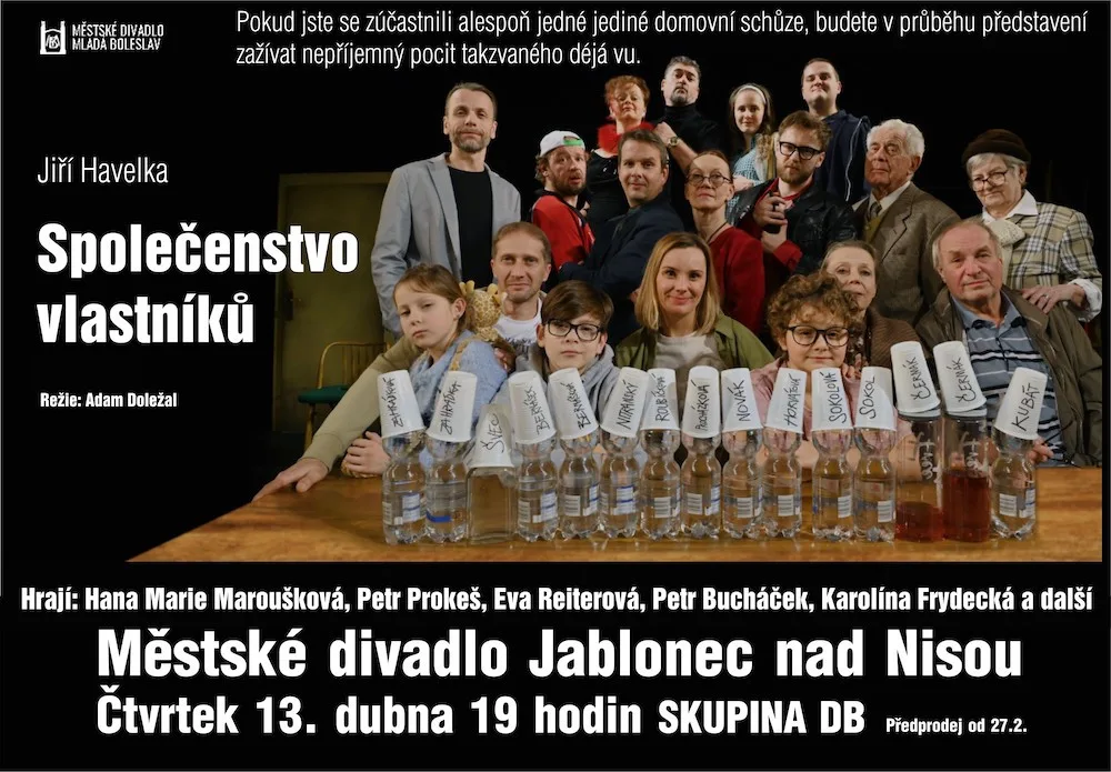 Přelet nad kukaččím hnízdem i Absolvent. Jablonecké divadlo na duben opět připravilo velmi pestrou nabídku pořadů