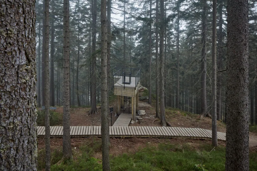 Loňský vítěz kategorie veřejného prostoru jedna z vyhlídek na Stráži v Rokytnici nad Jizerou.