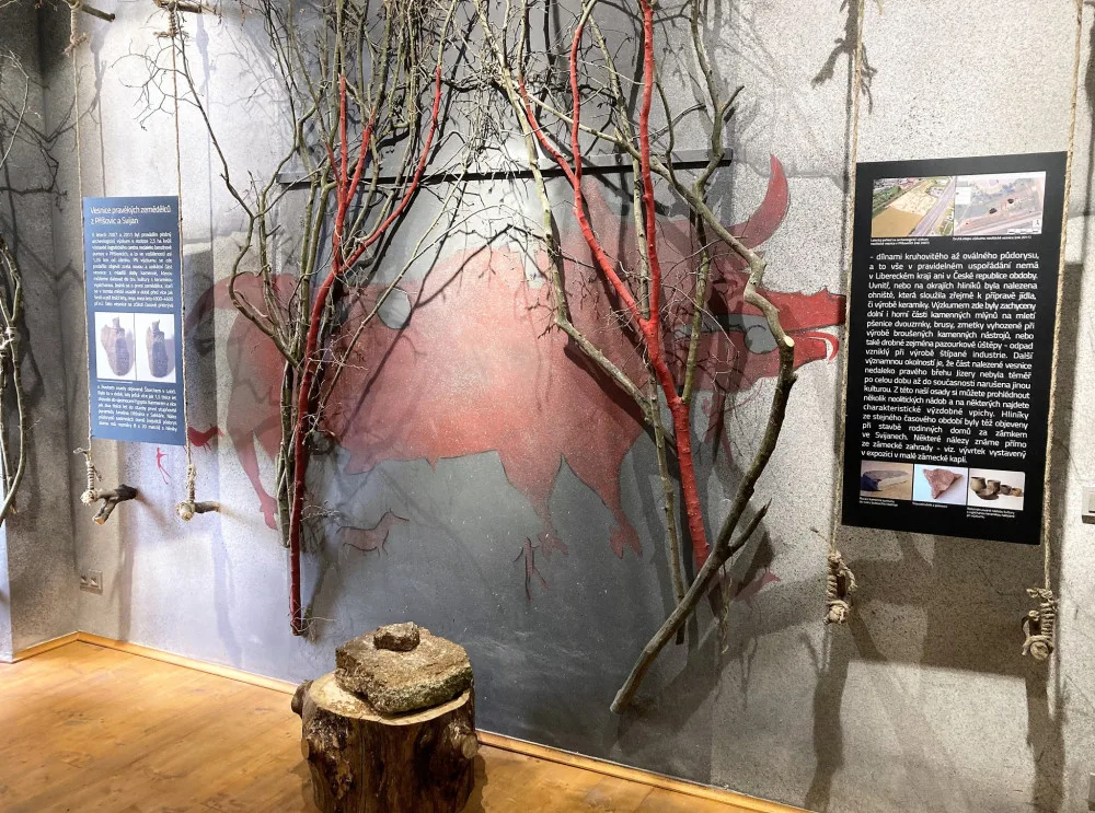 Část expozice Eduarda Štorcha.