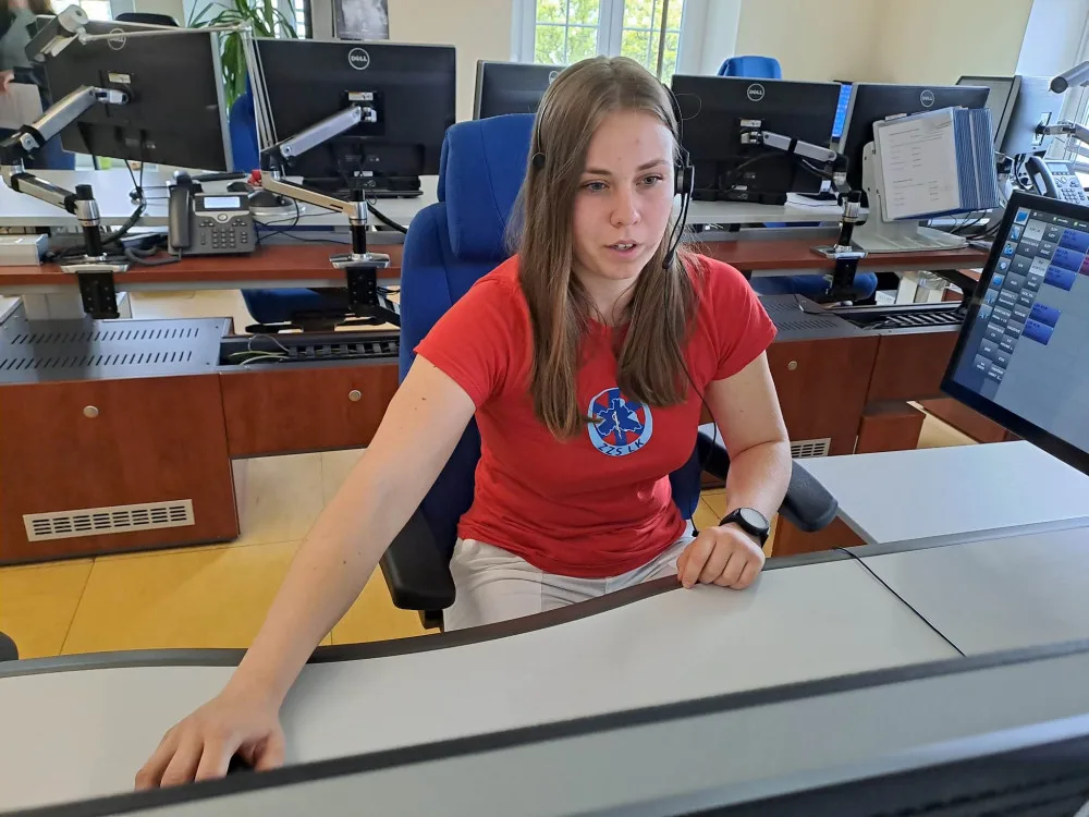 Veronika Chlumská je jednou ze studentek pracující na záchrance.