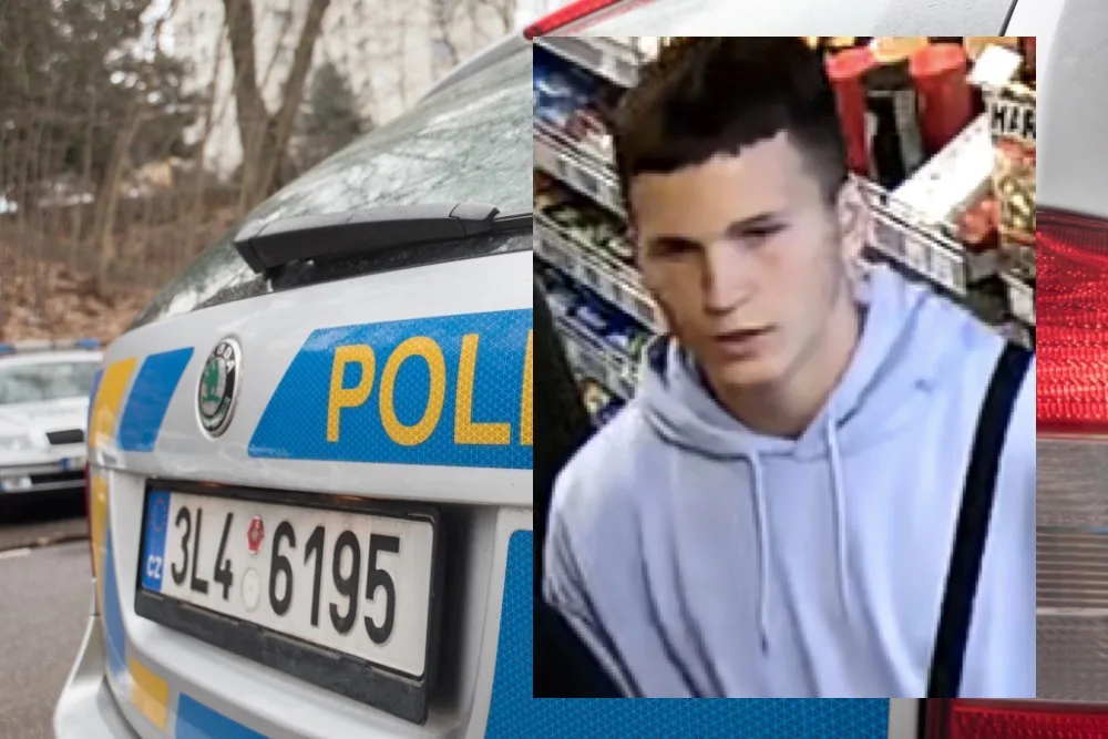 Policie hledá svědka loupeže v parku u krajského úřadu. Zveřejnila jeho fotografii