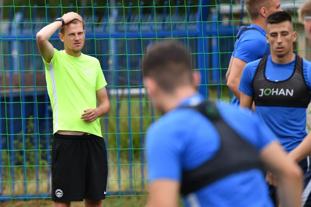 Béčko Slovanu je po roce opět ve třetí lize. Máme hodně mladý tým, říká nový trenér Harant