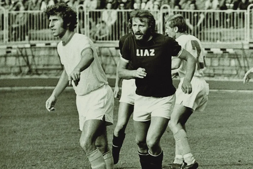 Rudolf Svoboda v dresu LIAZ Jablonec