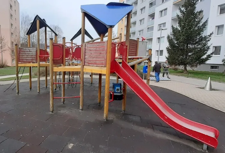 Opravené hřiště na Dobiášově v Liberci.