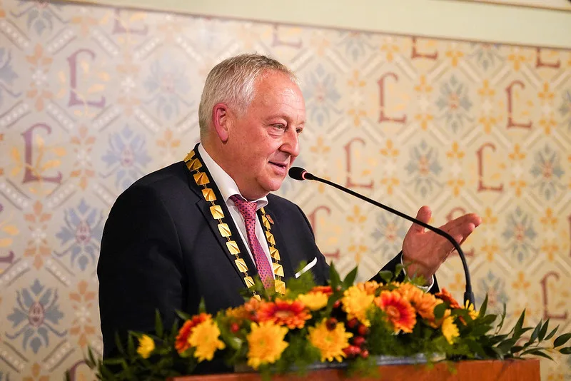 Primátor Liberce Jaroslav Zámečník.