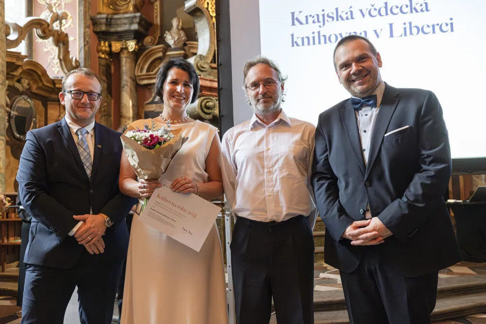 Ocenění v soutěži Knihovna roku 2023.