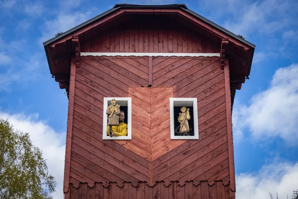 Orloj v Žibřidicích.