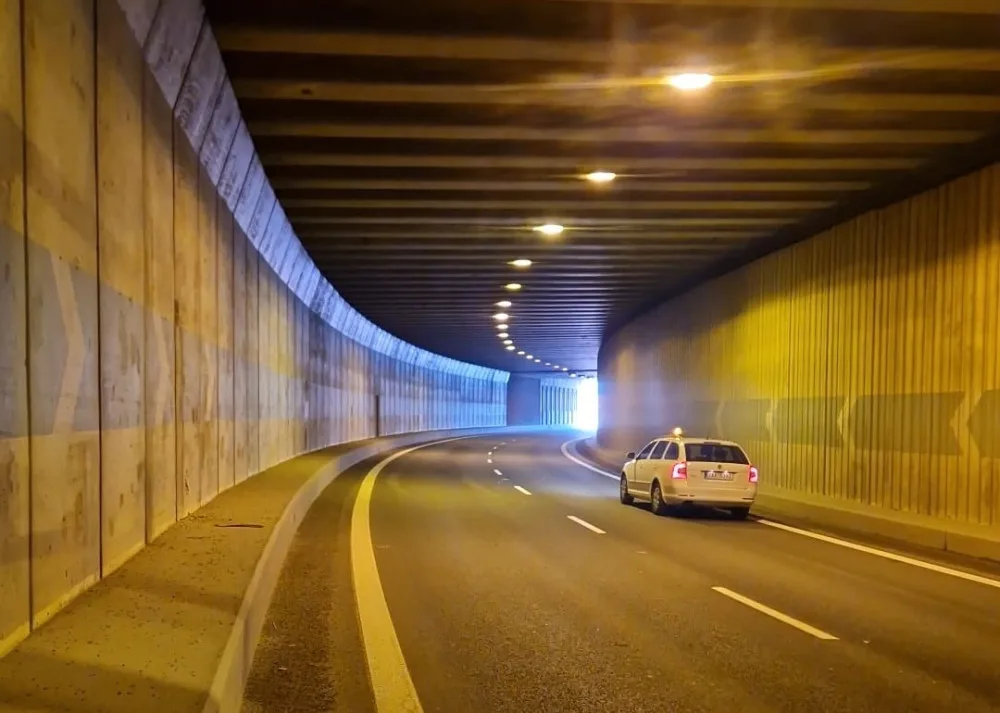 Liberecký tunel.