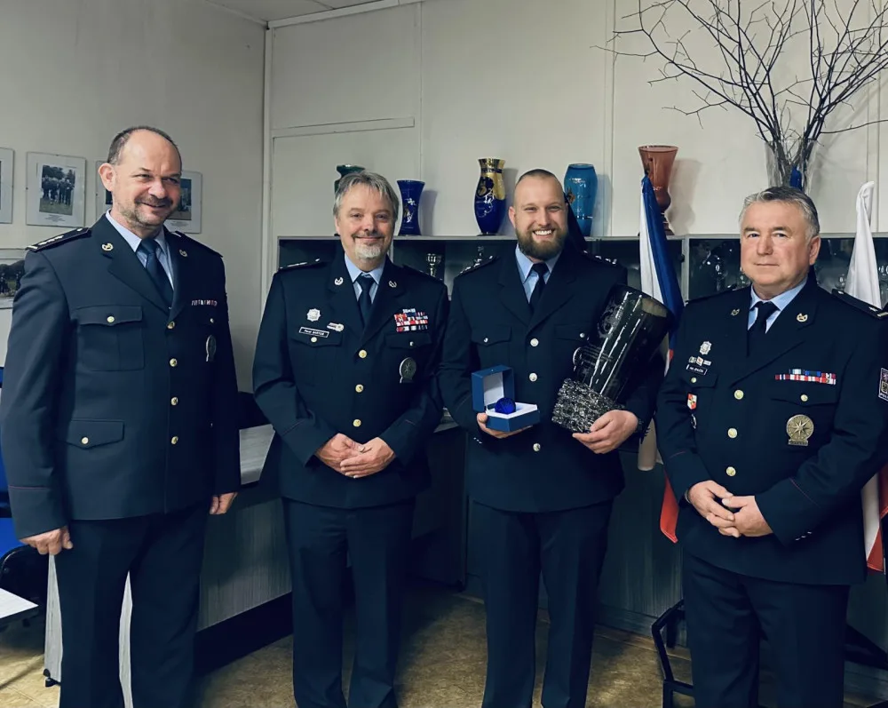 Titul Psovod roku 2023 získal policista Filip Dvořák.