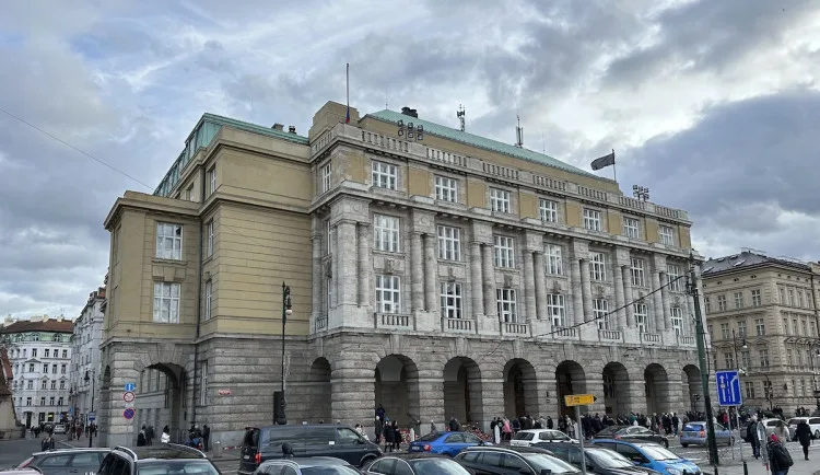 Budova Karlovy univerzity.