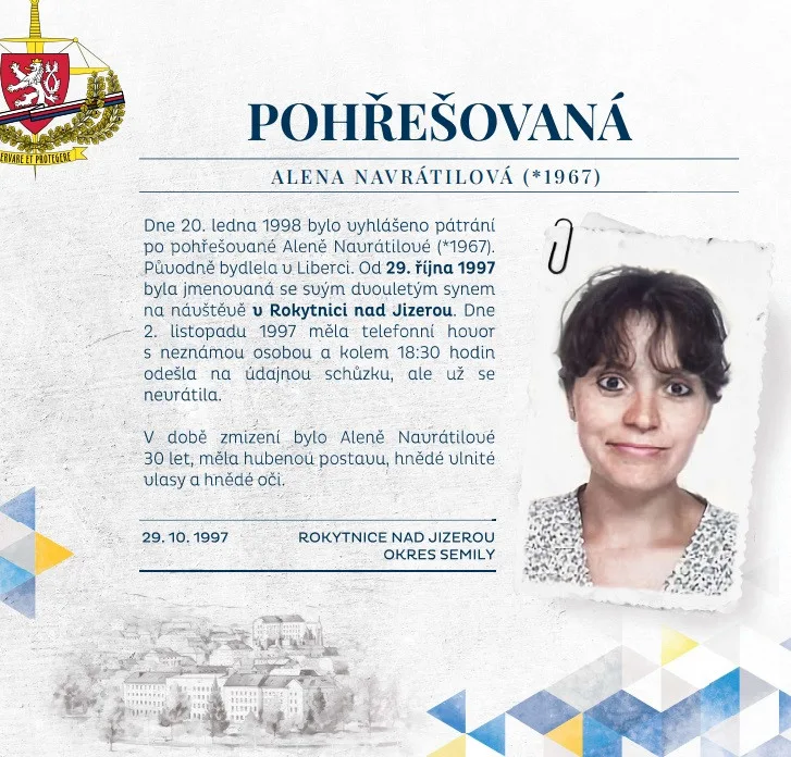 Vražda v Liberci i roky pohřešované ženy. Policie vydala kalendář nevyřešených případů