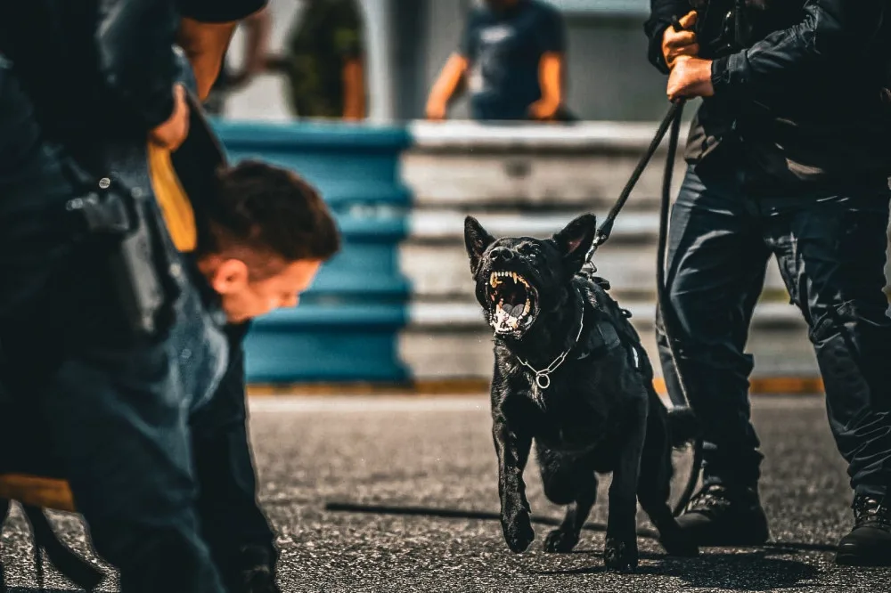 Policejní pes Bruno.