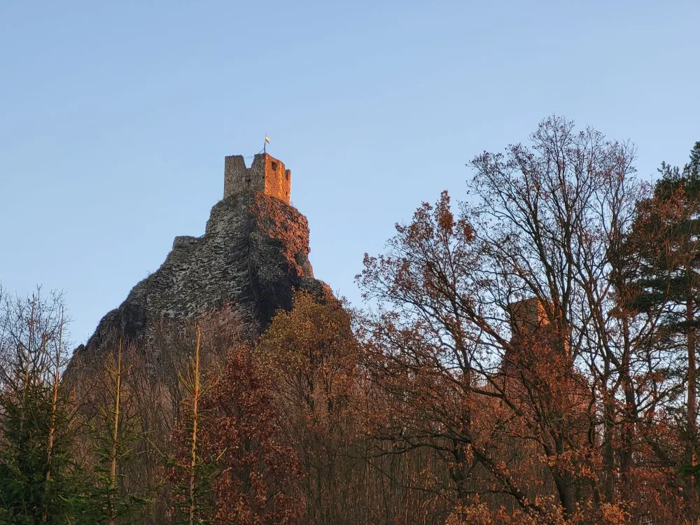 Hrad Trosky.