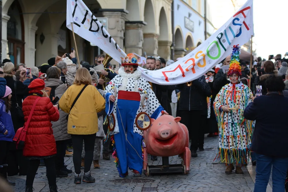 Průvod masek i zabijačka. Liberec oslavil masopust