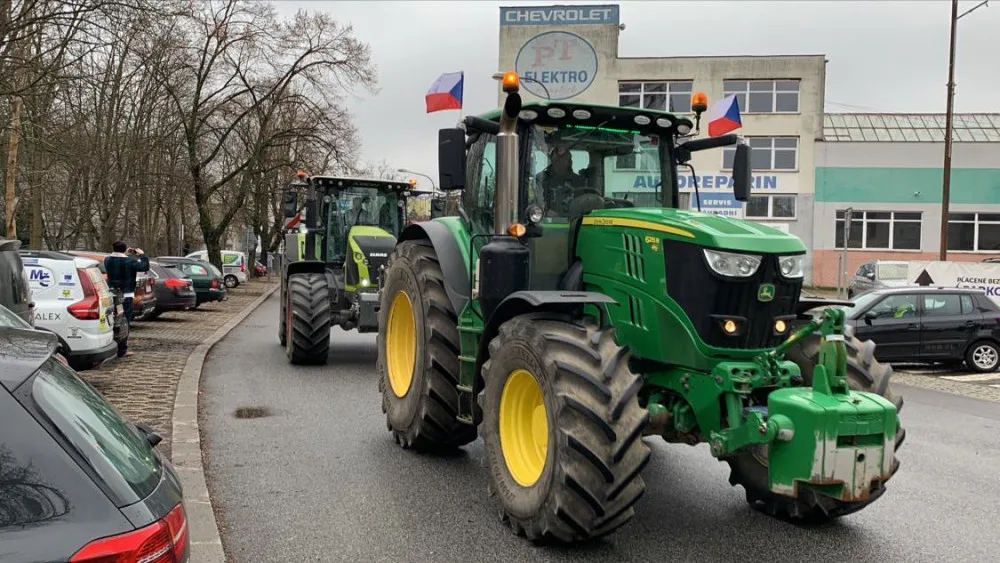 Do ulic vyjedou protestovat zemědělci.