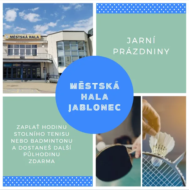 Prožijte jarní prázdniny se Sportem Jablonec