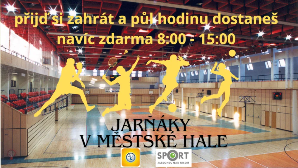 Prožijte jarní prázdniny se Sportem Jablonec