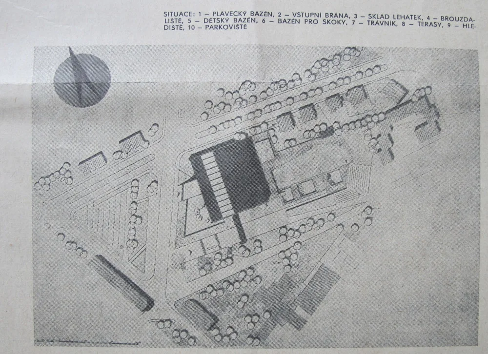 DRBNA HISTORIČKA: Plavecký bazén Liberec architekta Švancera