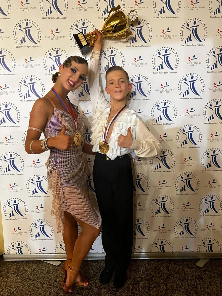 Liberečtí junioři vybojovali titul Mistrů ČR v latinskoamerických tancích