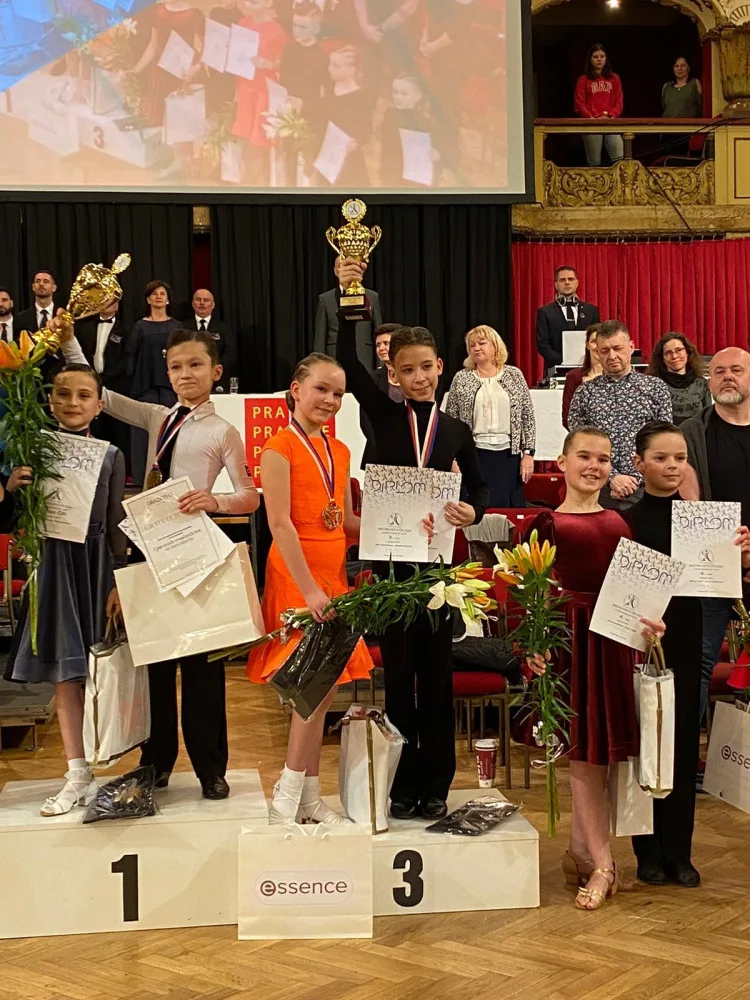 Liberečtí junioři vybojovali titul Mistrů ČR v latinskoamerických tancích