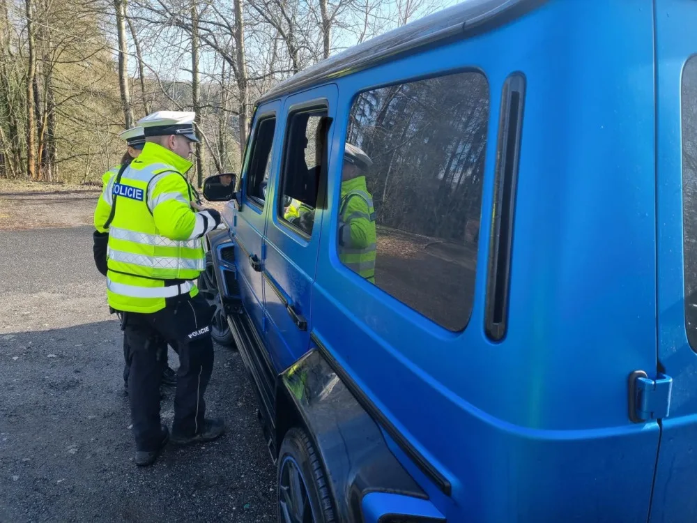 Policisté kontrolovali i požití alkoholu před jízdou.