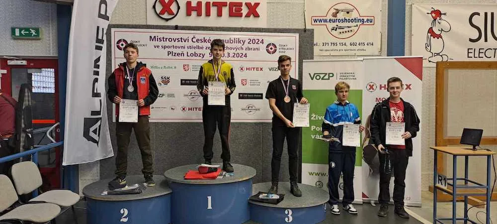 Petr Trnovský se stal Mistrem ČR ve střelbě ze vzduchových zbraní