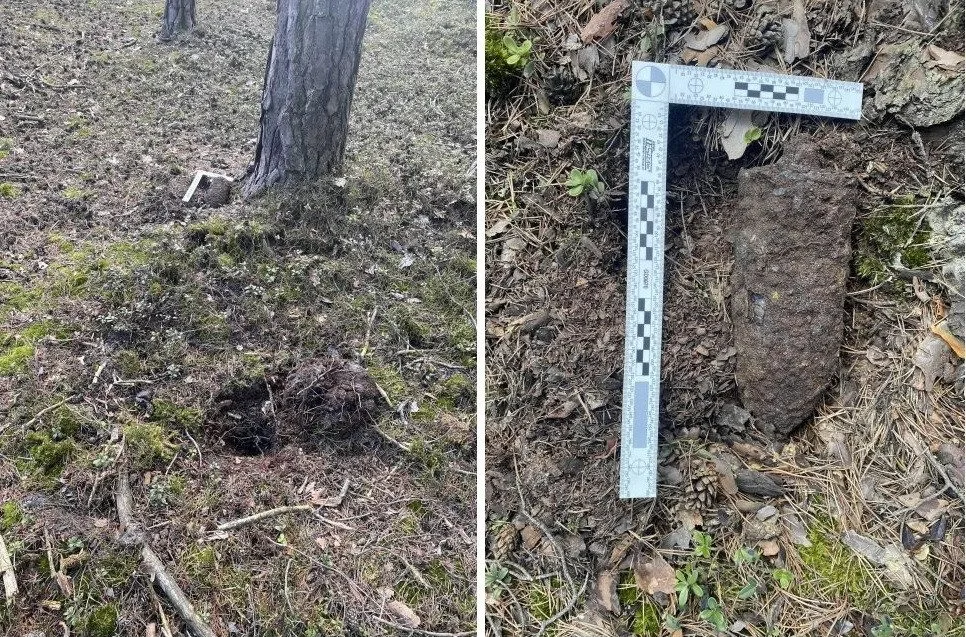 Pár našel na procházce v lese dělostřelecký granát. Zlikvidují ho pyrotechnici