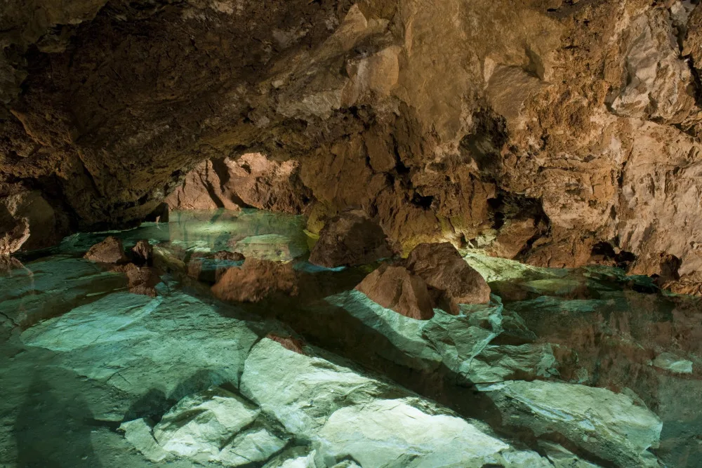 Bozkovské dolomitové jeskyně.