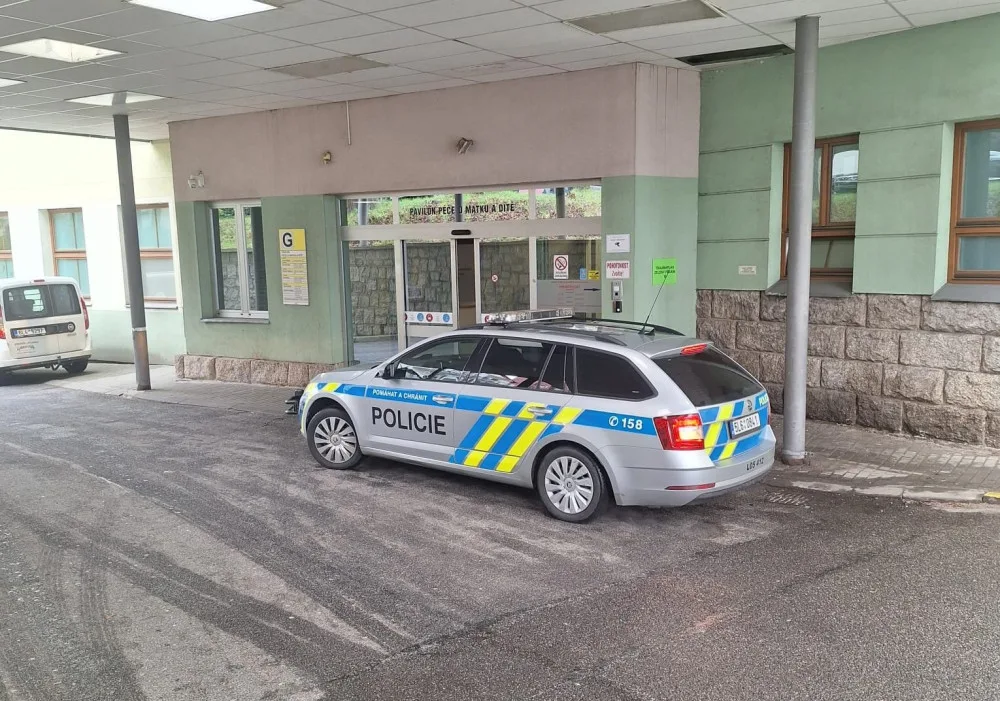 Těhotná žena se díky pomoci policistů dostala do porodnice včas.