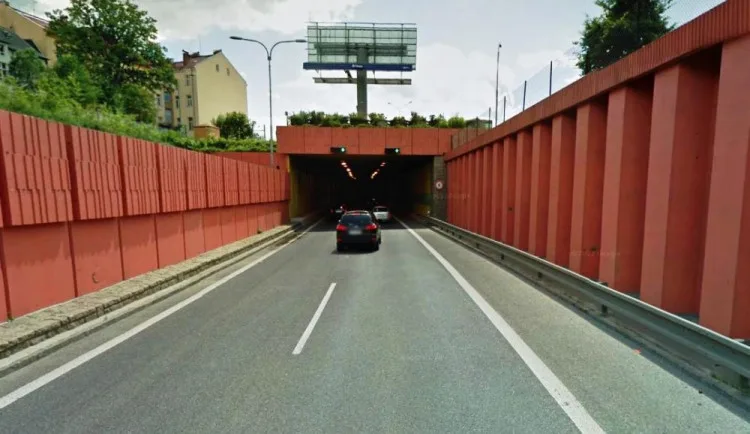 Liberecký tunel na silnici I/35.