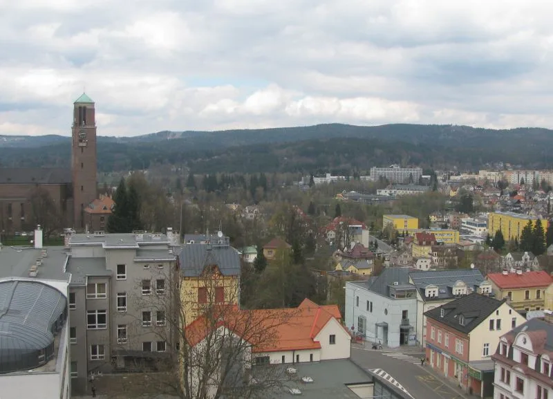 Město Jablonec.