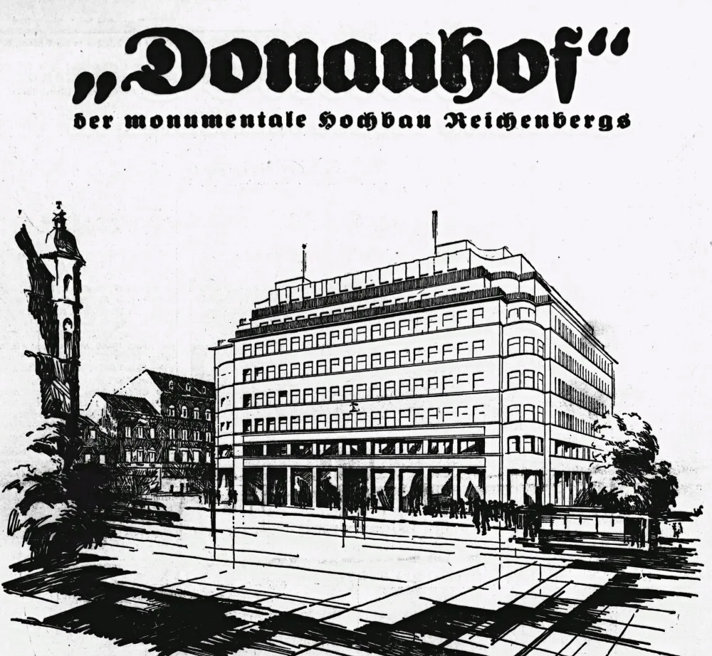 Drbna historička: Palác Dunaj, první liberecký „mrakodrap“