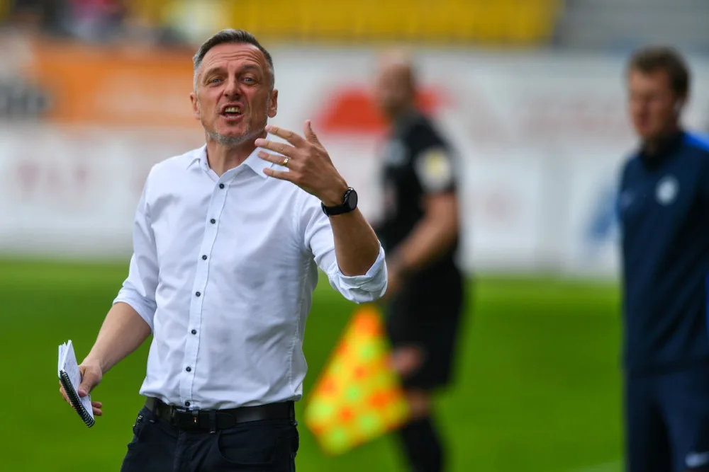 Trenér Luboš Kozel.