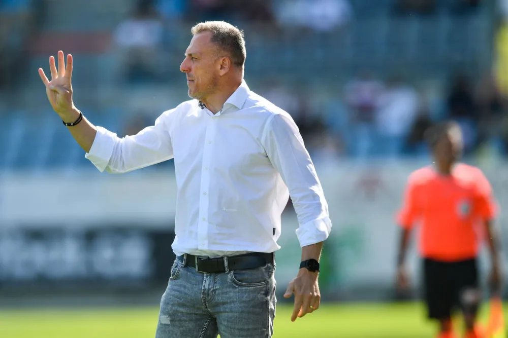 Kozel po Teplicích: Jasná penalta, řekl. Pak oznámil konec na lavičce Slovanu